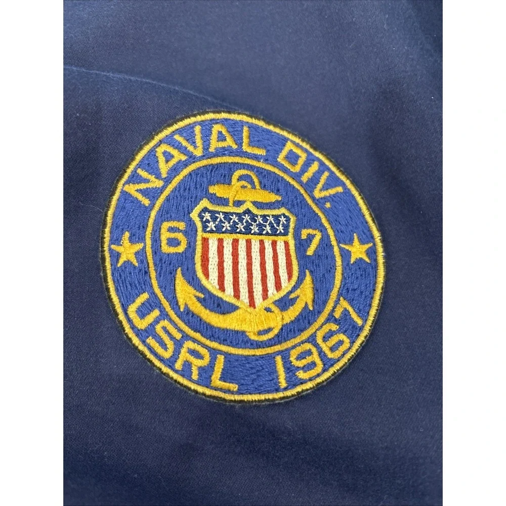 Polo Ralph Lauren NWT Men's XXL USRL 1967 Naval Division Full Zip Jacket Navy